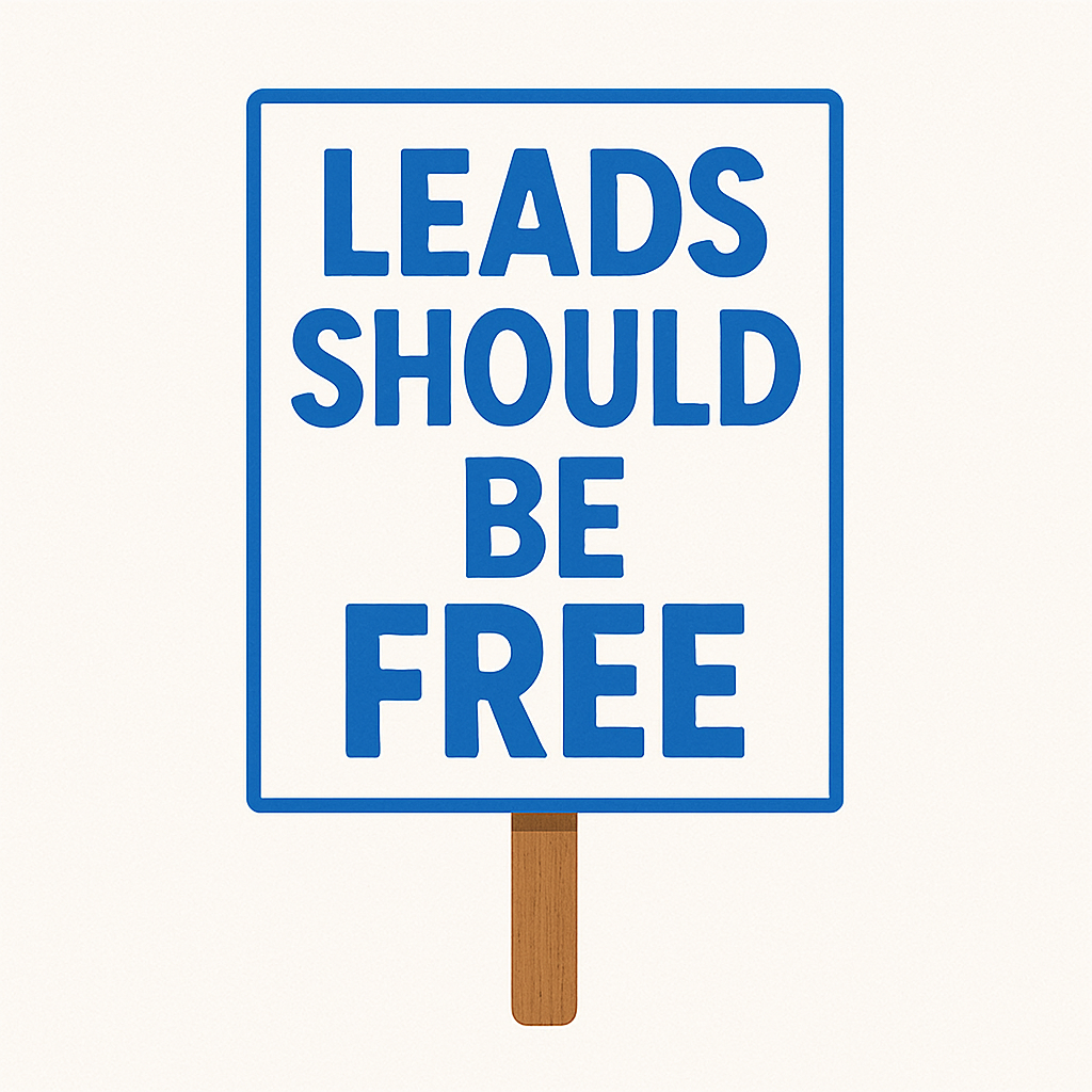 HUDU believes leads should be free for contractors and businesses